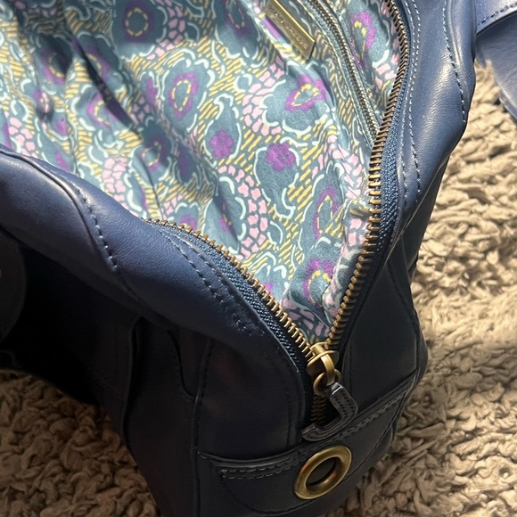 Mount Jacob color blue shoulder, Handbag - Picture 7 of 9